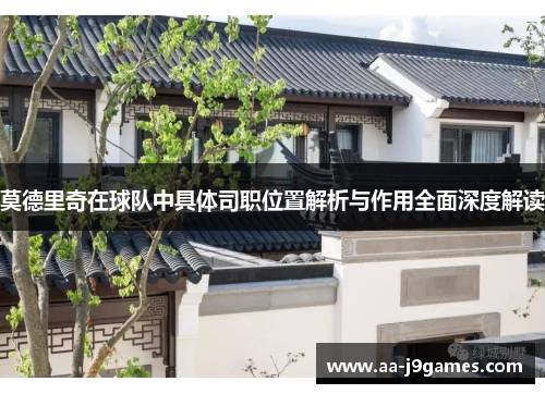 莫德里奇在球队中具体司职位置解析与作用全面深度解读