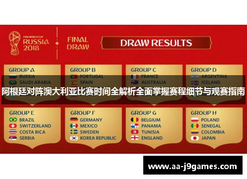 阿根廷对阵澳大利亚比赛时间全解析全面掌握赛程细节与观赛指南